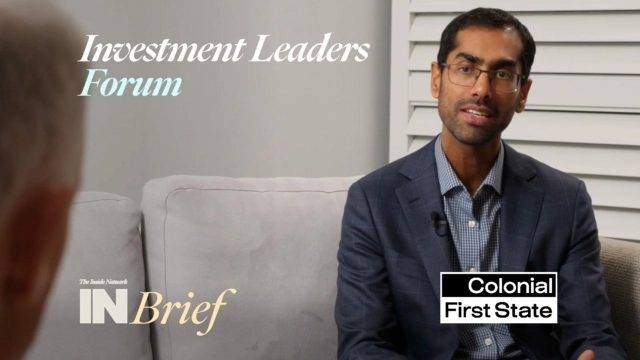 Investment Leaders Forum 2024: INBrief with Vyas Balasubramanian from Colonial First State